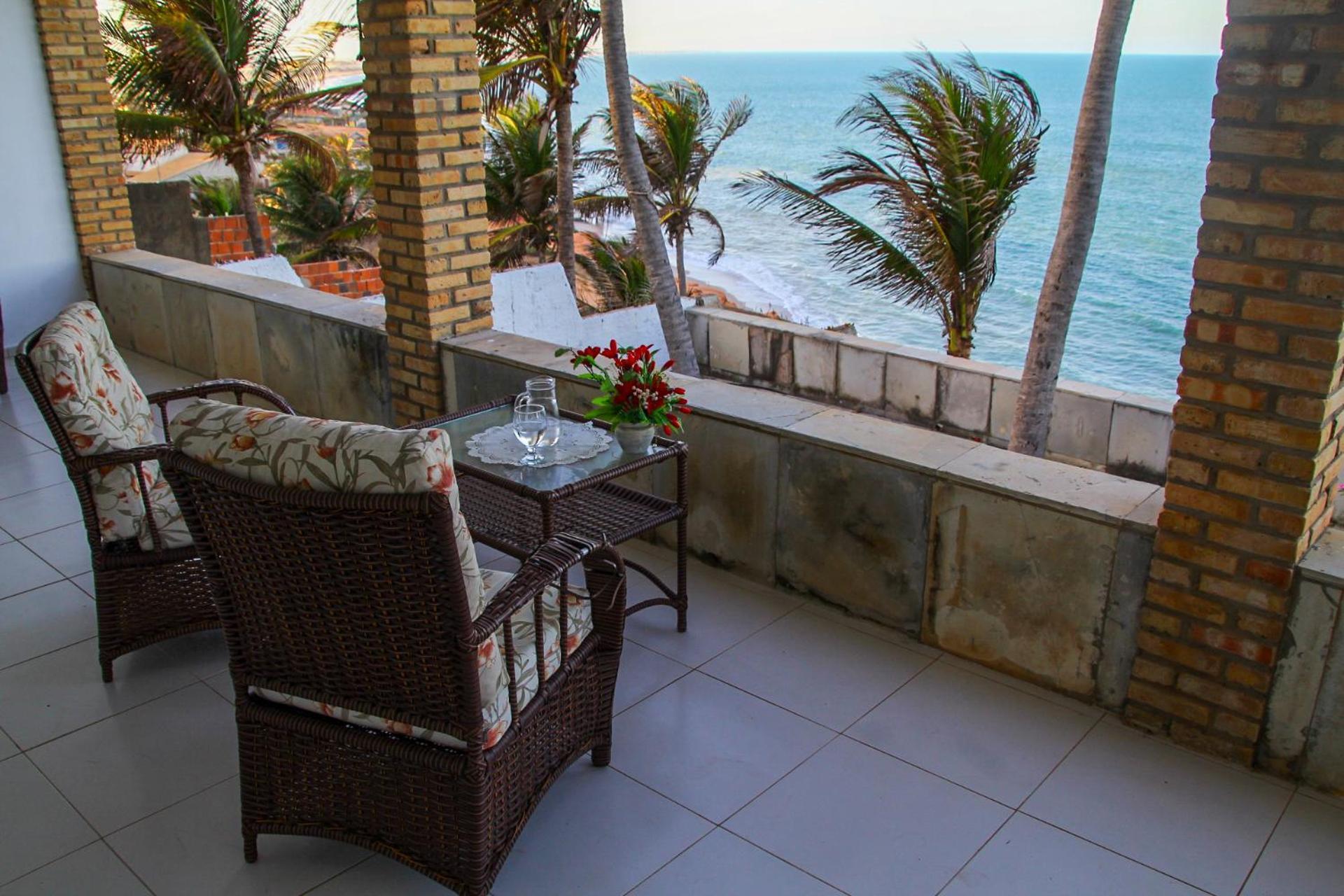 Villa Casa Vista Ao Mar Canoa Quebrada Exterior foto