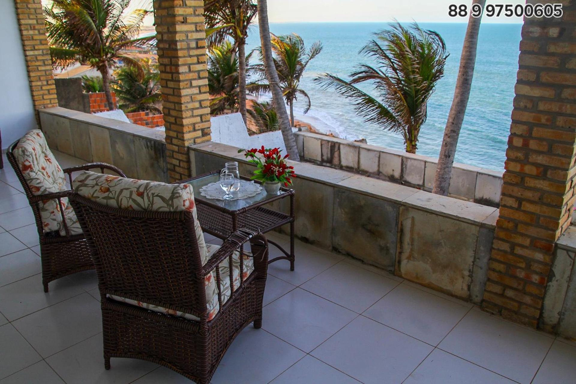 Villa Casa Vista Ao Mar Canoa Quebrada Exterior foto